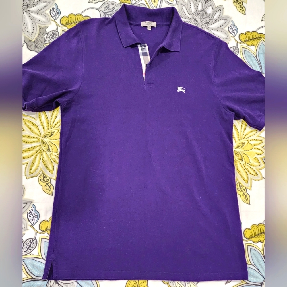 Burberry London Nova Check Polo sz L
